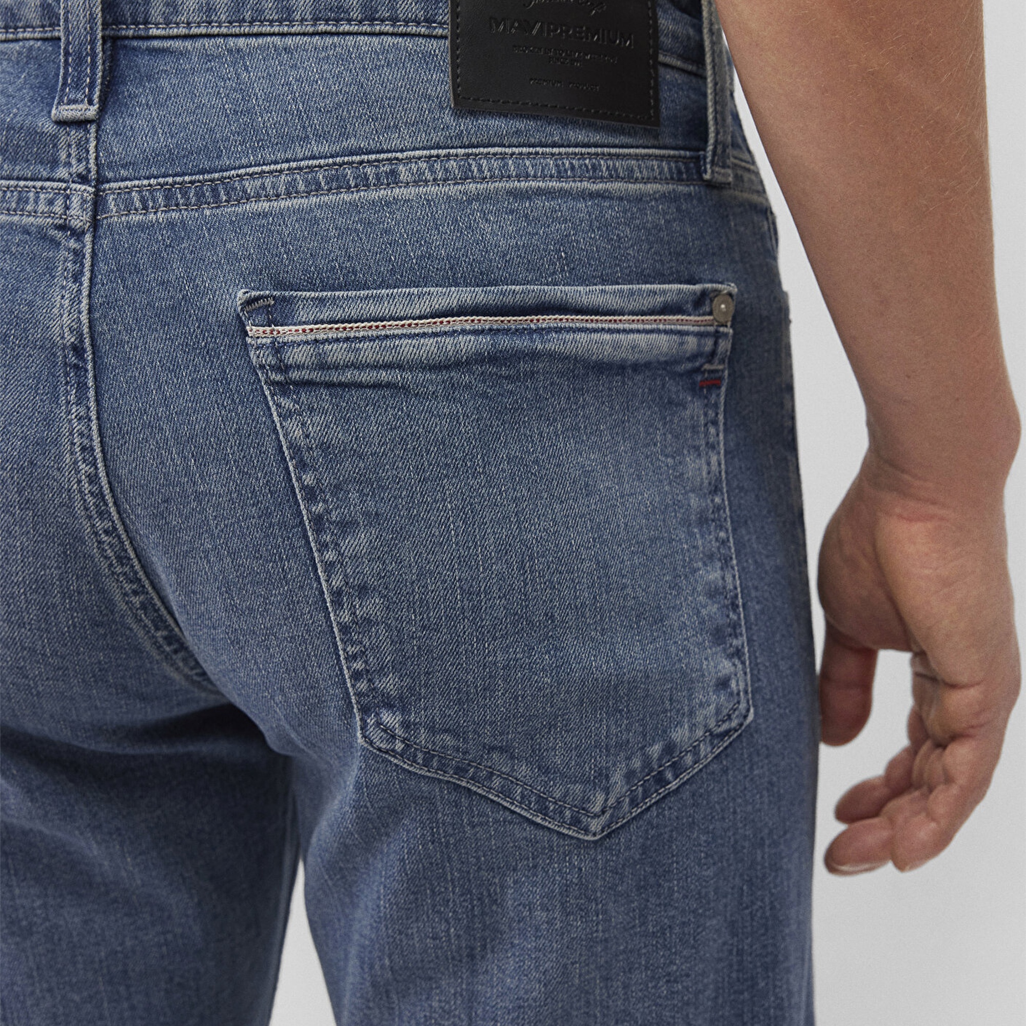 Mavi Hunter Mavi Premium Puslu Indigo Mavisi Jean Pantolon 0020233454