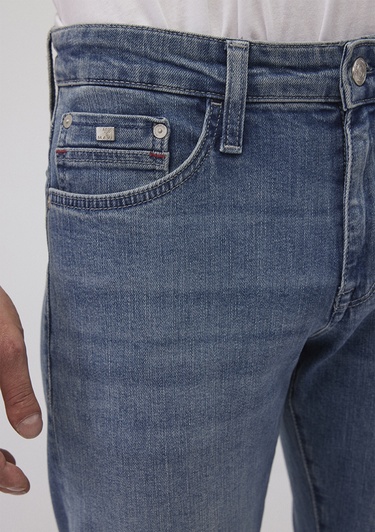  Mavi Hunter Mavi Premium Puslu Indigo Mavisi Jean Pantolon 0020233454