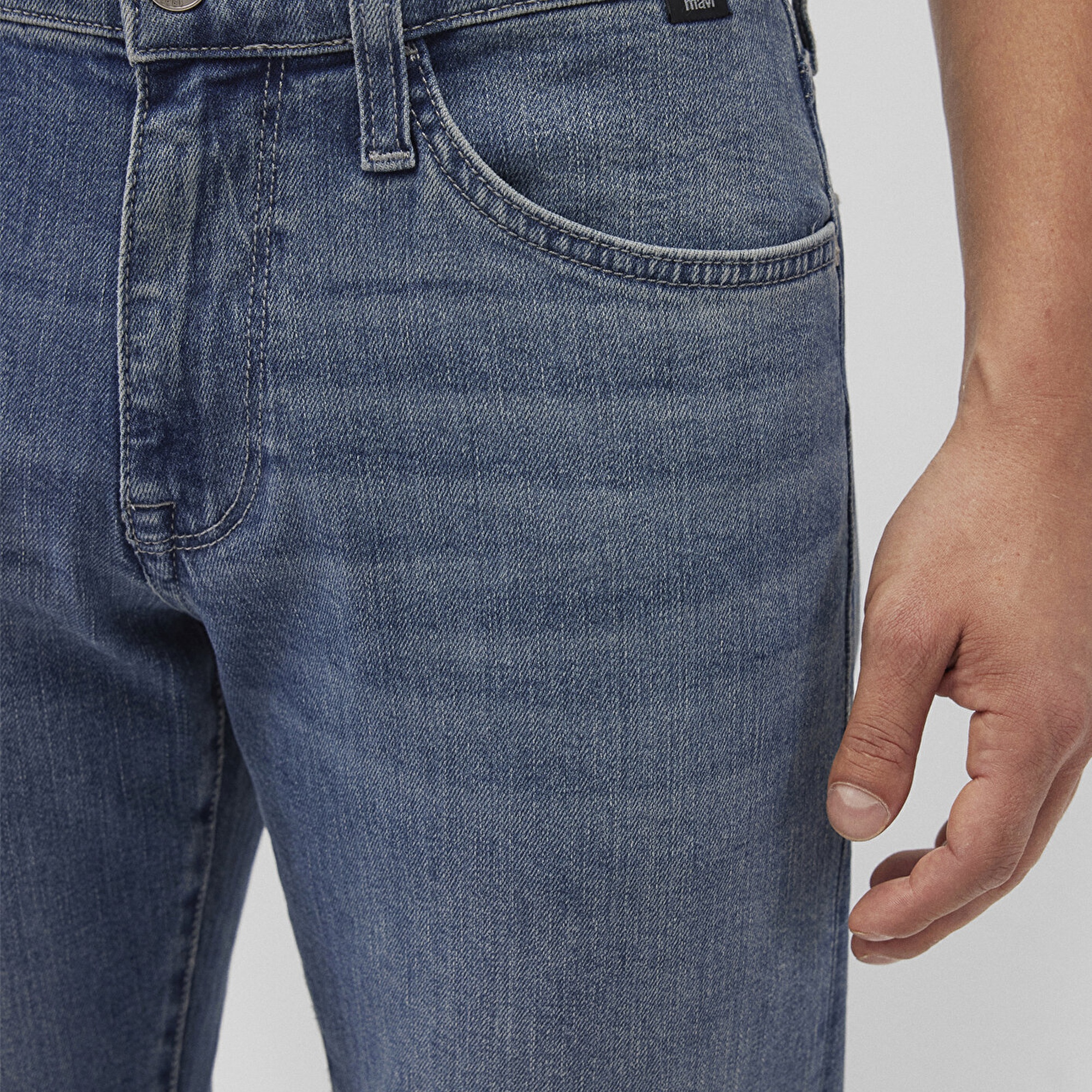 Mavi Hunter Mavi Premium Puslu Indigo Mavisi Jean Pantolon 0020233454