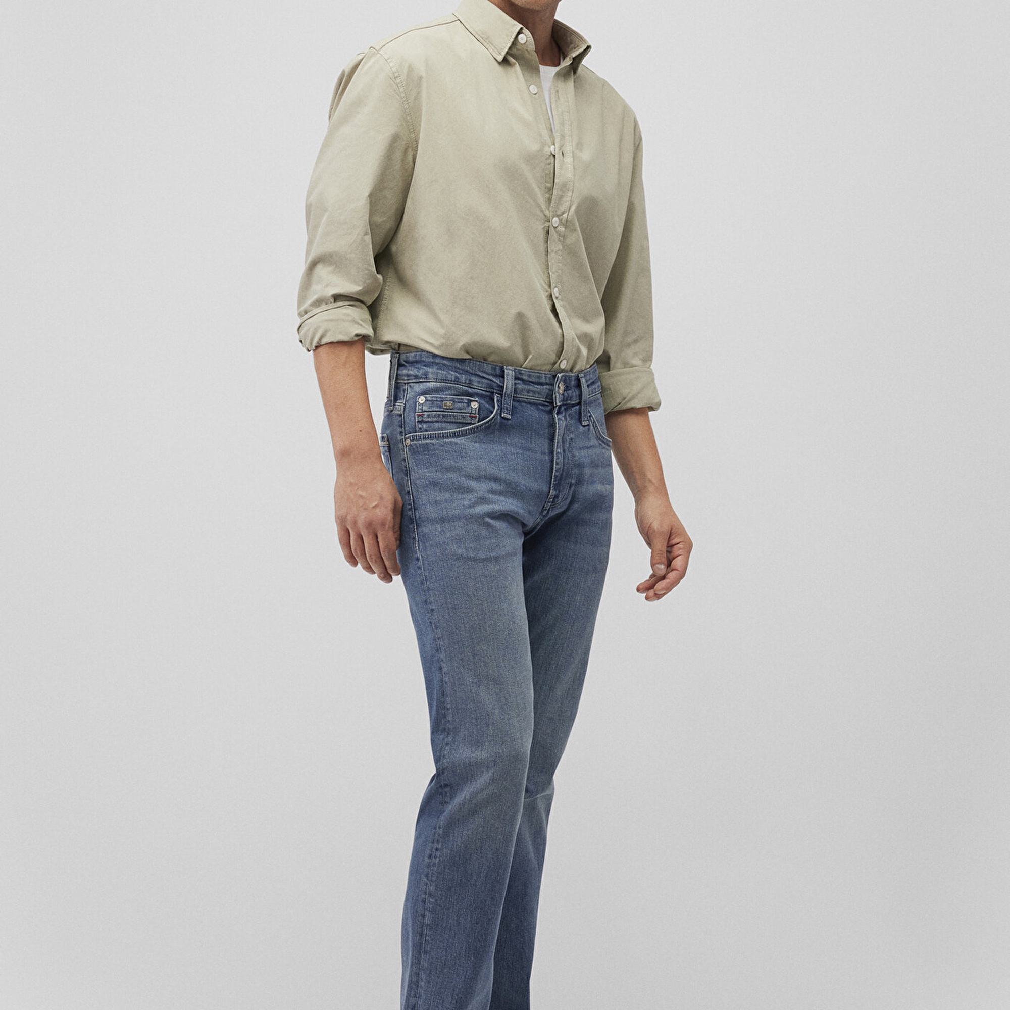 Mavi Hunter Mavi Premium Puslu Indigo Mavisi Jean Pantolon 0020233454