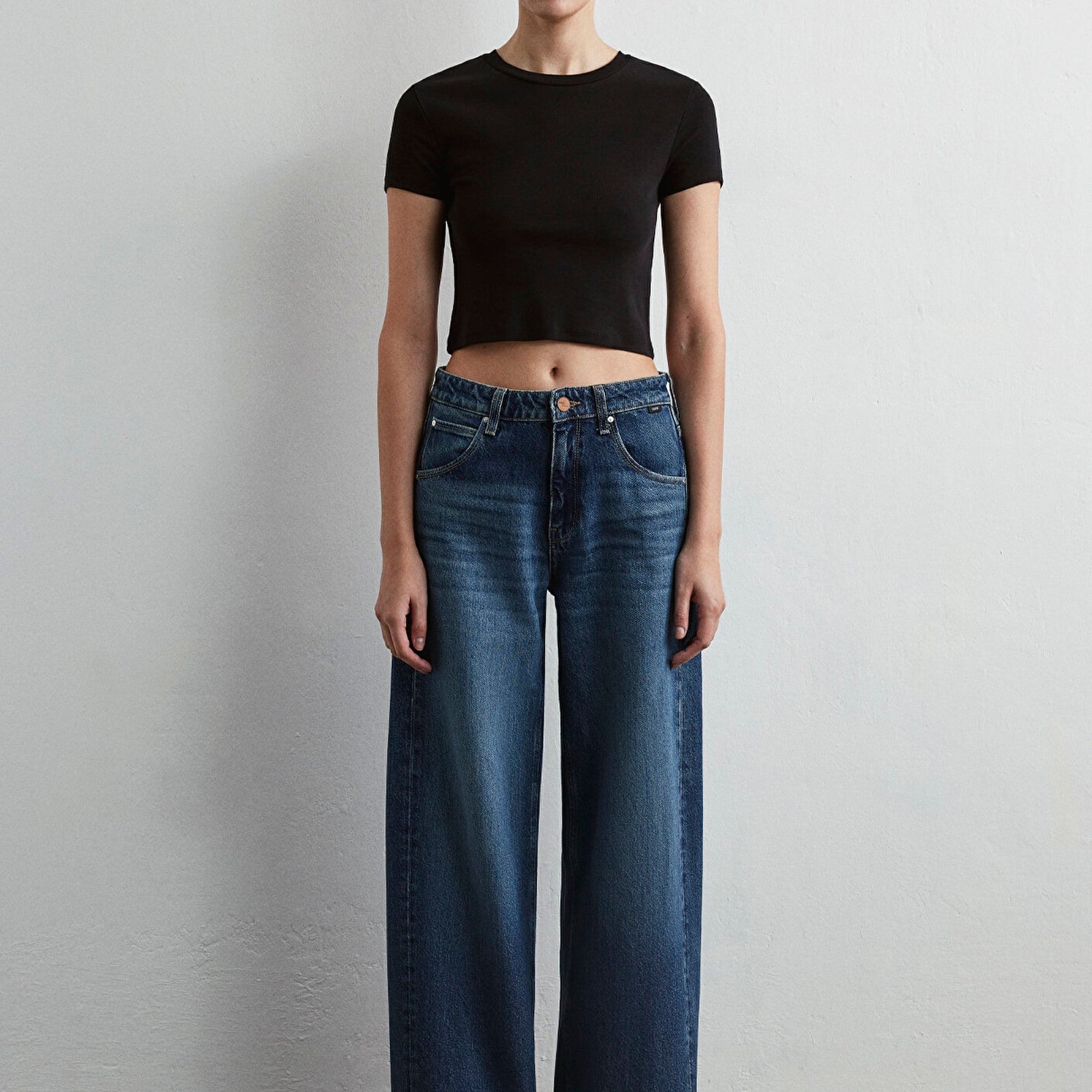 Mavi Siena Iconic Puslu Koyu Mavi  Jean Pantolon 1010763-87748