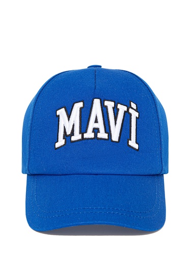  Mavi Mavi Logo Baskılı Mavi Şapka 6910000-70896