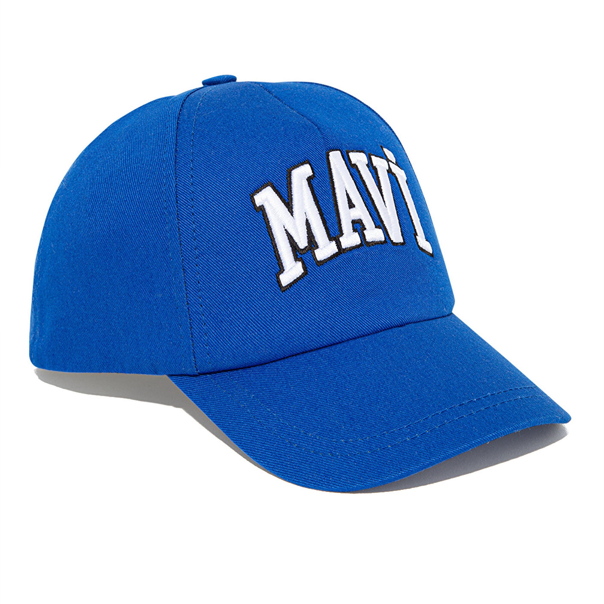 Mavi Mavi Logo Baskılı Mavi Şapka 6910000-70896