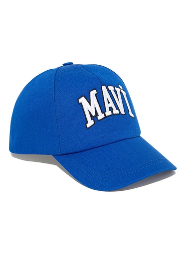  Mavi Mavi Logo Baskılı Mavi Şapka 6910000-70896