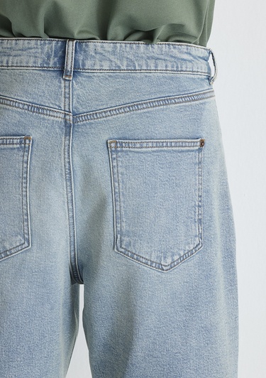  Mavi Isac 90lar Vintage Açık Mavi Jean Şort 0410679-87140