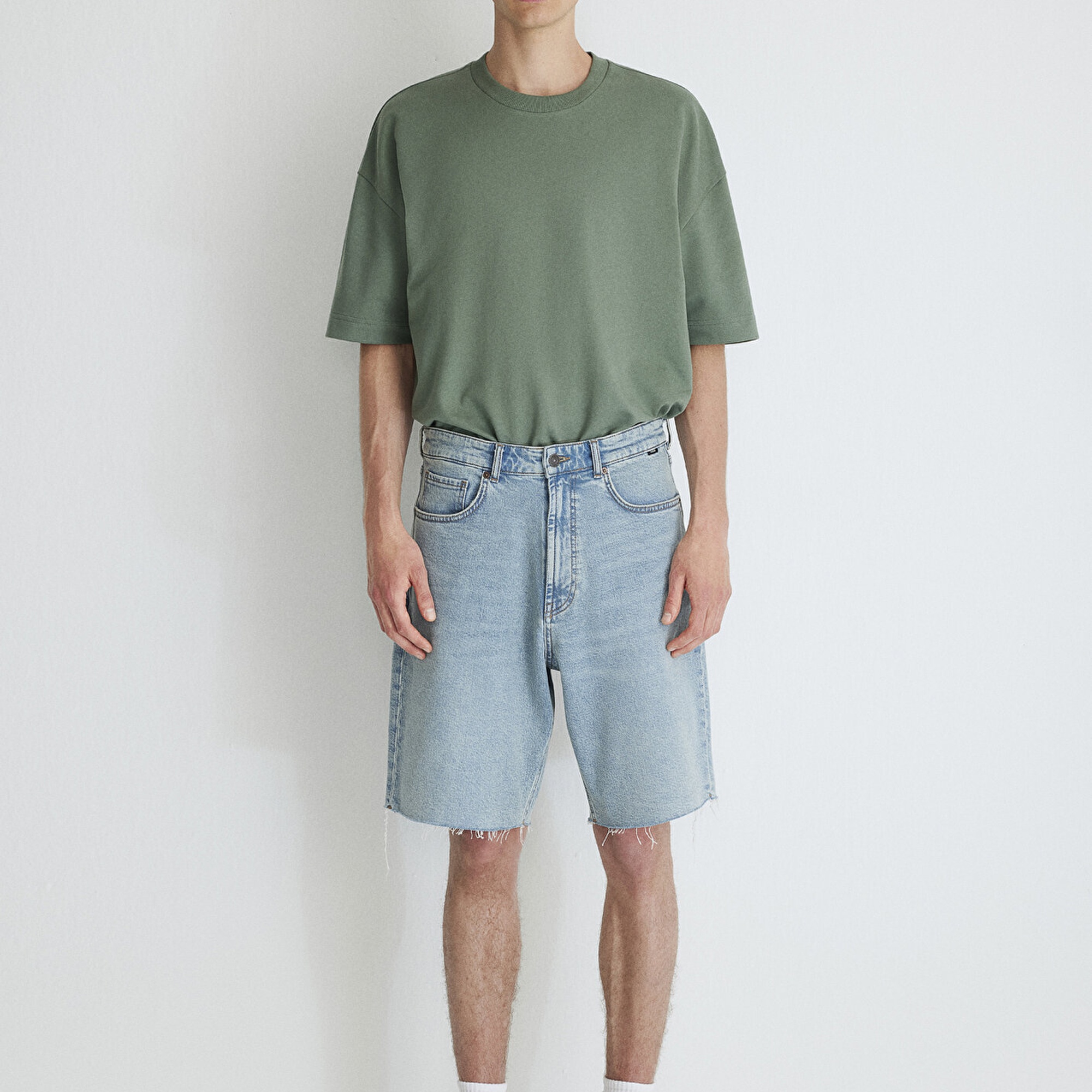 Mavi Isac 90lar Vintage Açık Mavi Jean Şort 0410679-87140