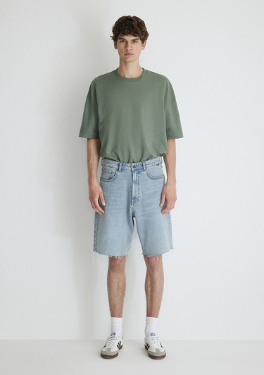  Mavi Isac 90lar Vintage Açık Mavi Jean Şort 0410679-87140