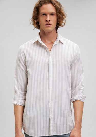  Mavi Çizgili Gömlek  8811054-87831