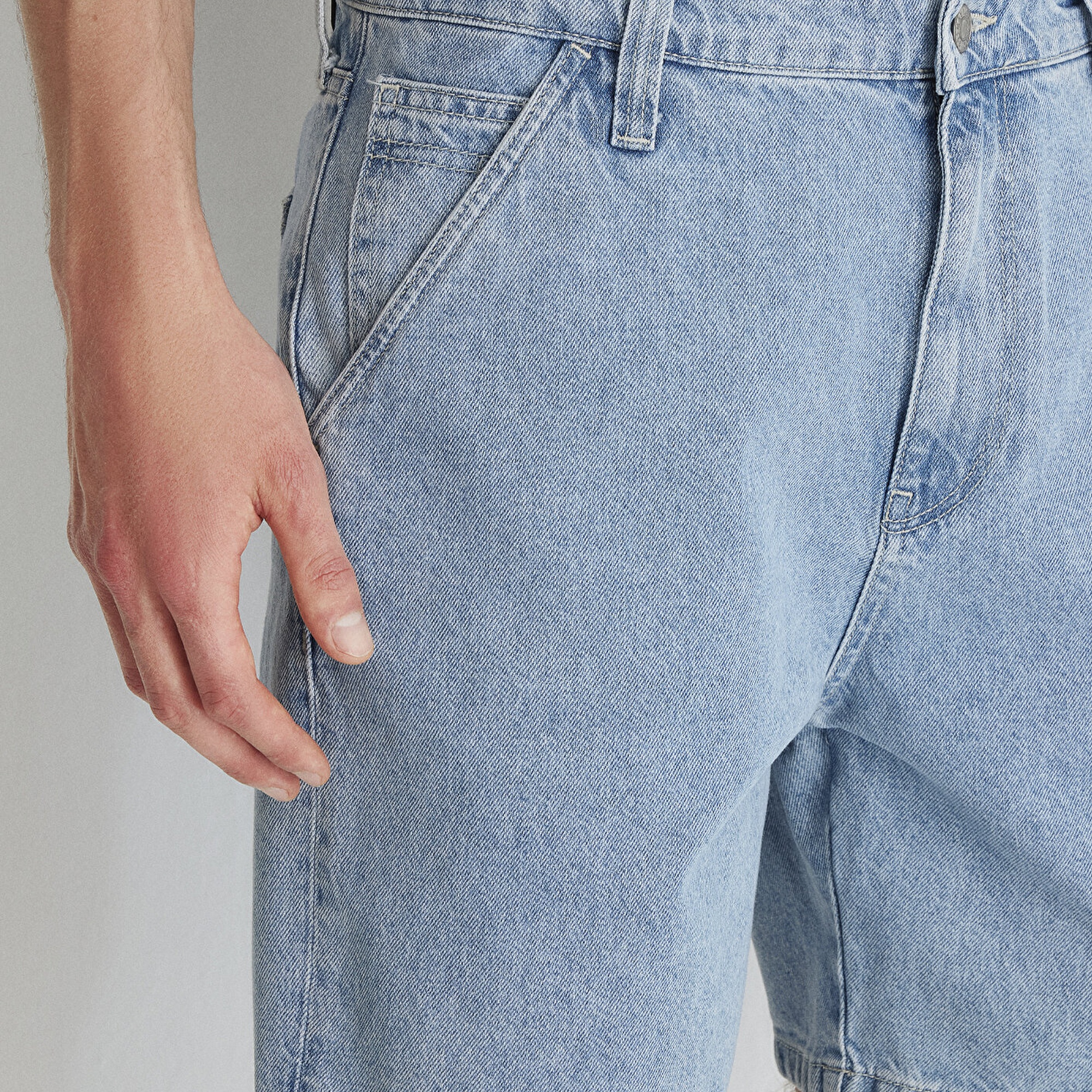 Mavi Rotterdam Mv91 Street Açık Mavi Jean Şort 0410185-82794