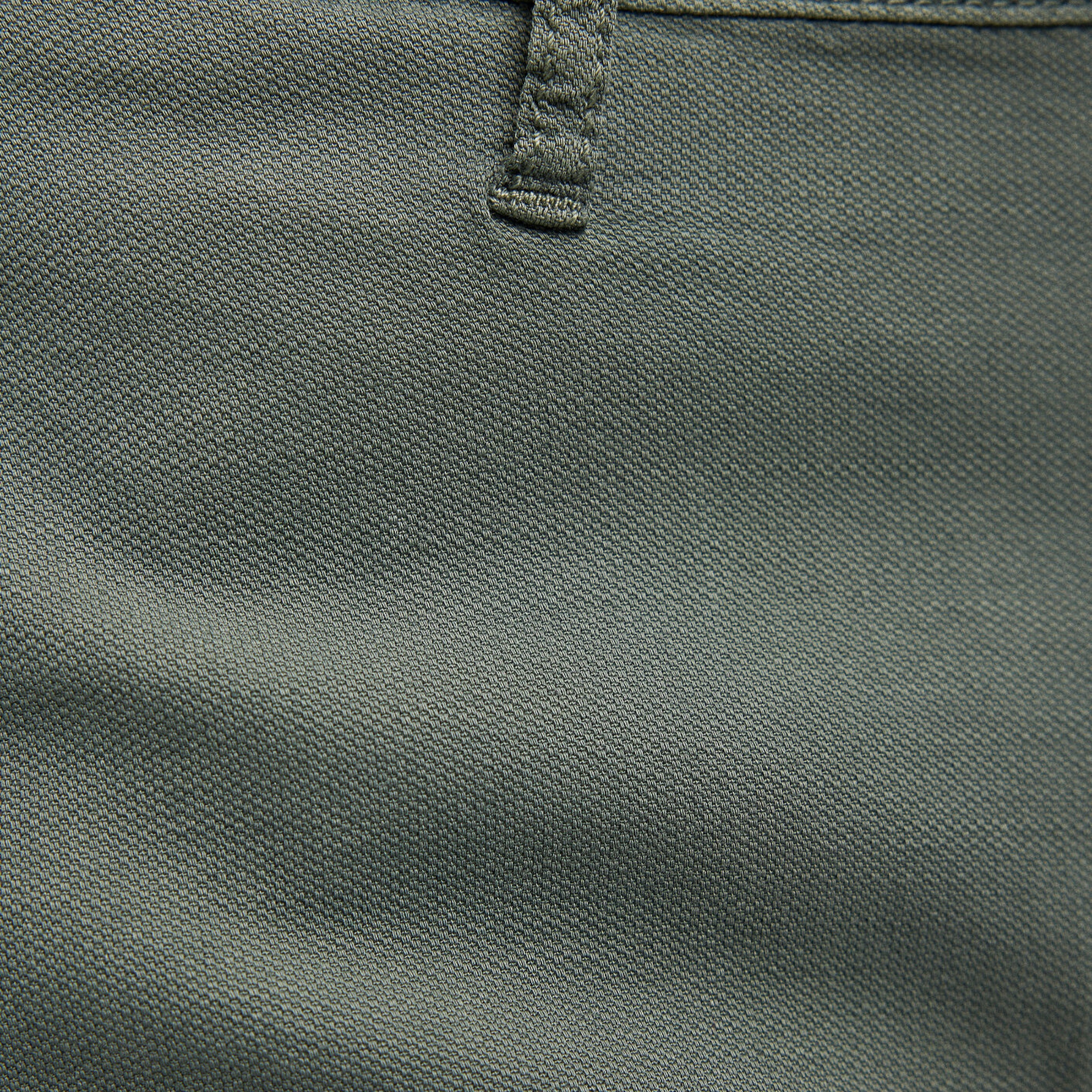 Mavi Keten Karışımlı Yeşil Chino Şort 0436187704