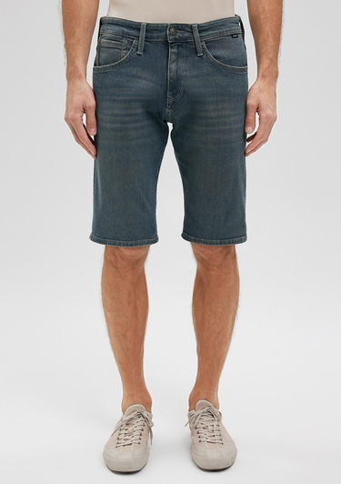  Mavi Tim Mavi Black Puslu Mavi Jean Şort 0428487151