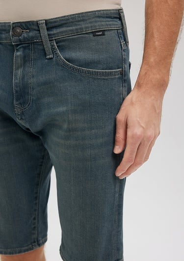  Mavi Tim Mavi Black Puslu Mavi Jean Şort 0428487151