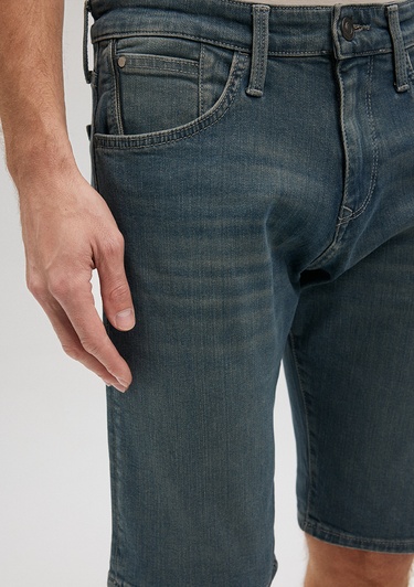  Mavi Tim Mavi Black Puslu Mavi Jean Şort 0428487151