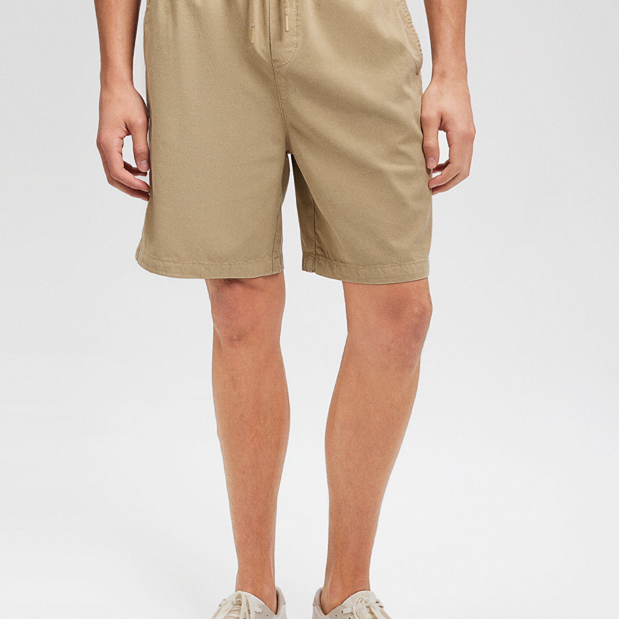 Mavi TENCEL TM Lyocell Kahverengi Şort 0410010-70203