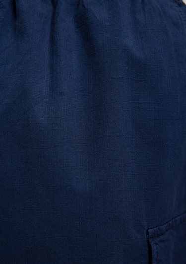  Mavi Lacivert Kargo Şort 0410196-70497