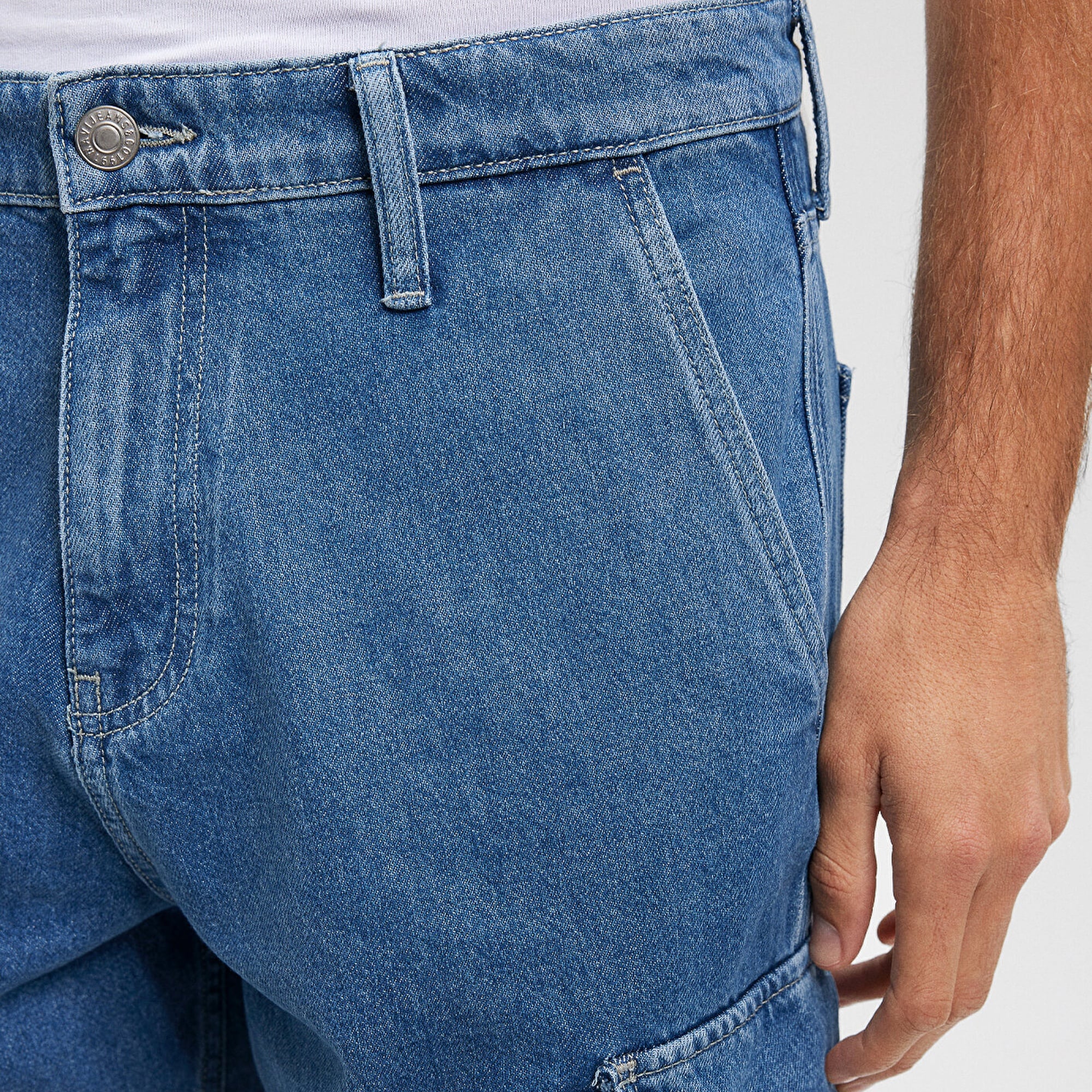 Mavi Hamburg MV91 Street İndigo Mavisi Jean Şort 0410681-87150