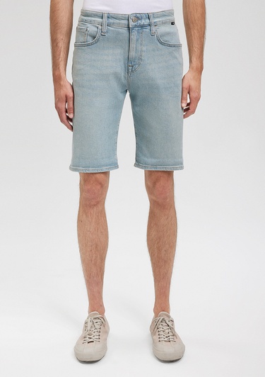  Mavi Brian Steet Puslu Açık Mavi Jean Şort 0418487144
