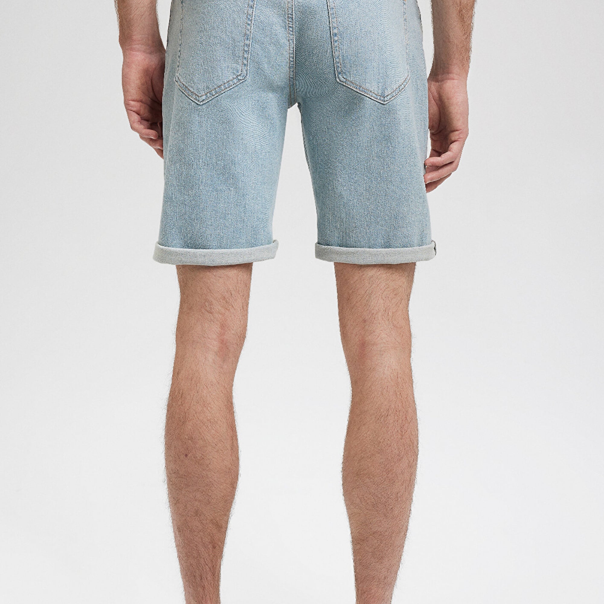 Mavi Brian Steet Puslu Açık Mavi Jean Şort 0418487144