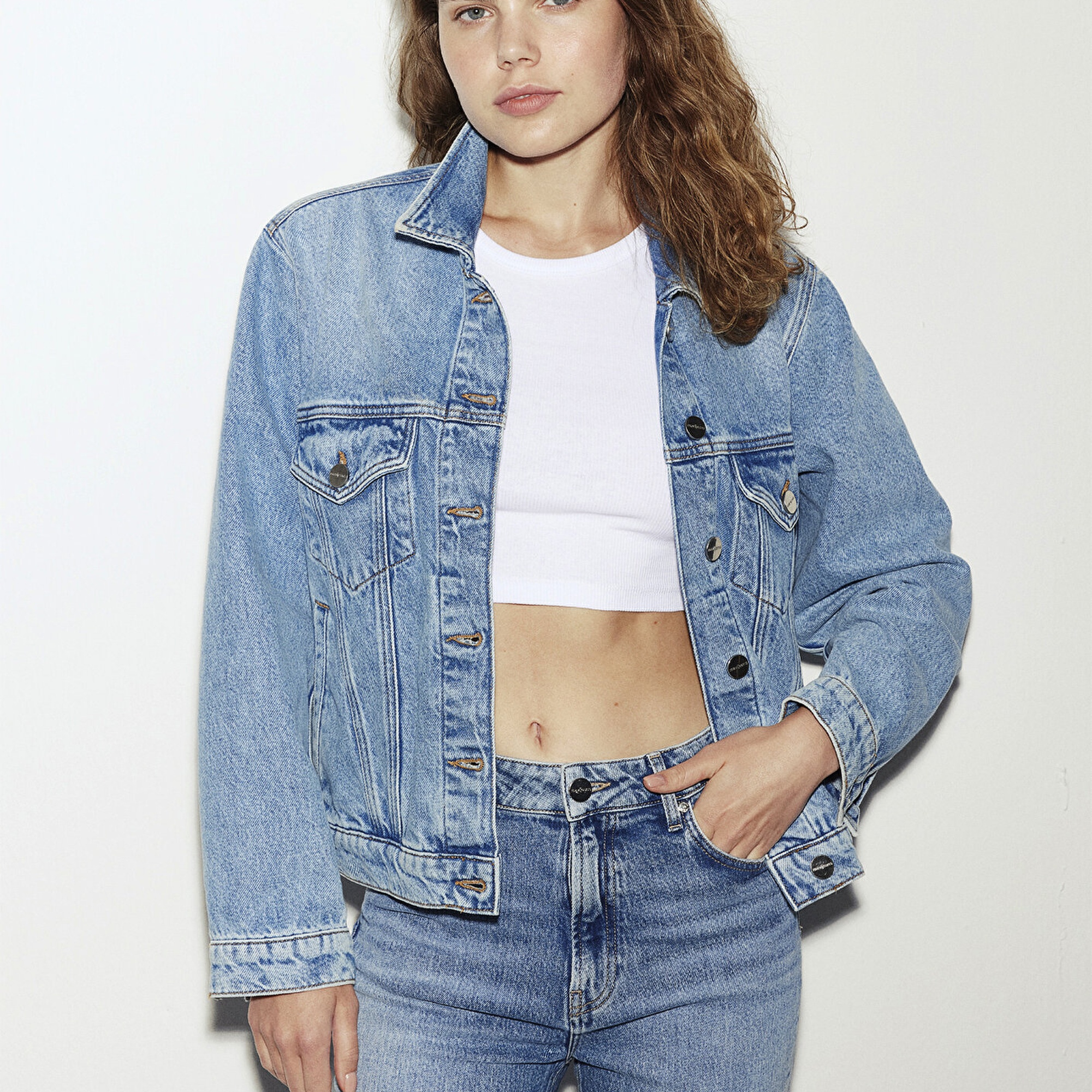 Mavi Ruby Icon Açık Mavi Jean Ceket 1110505-87809