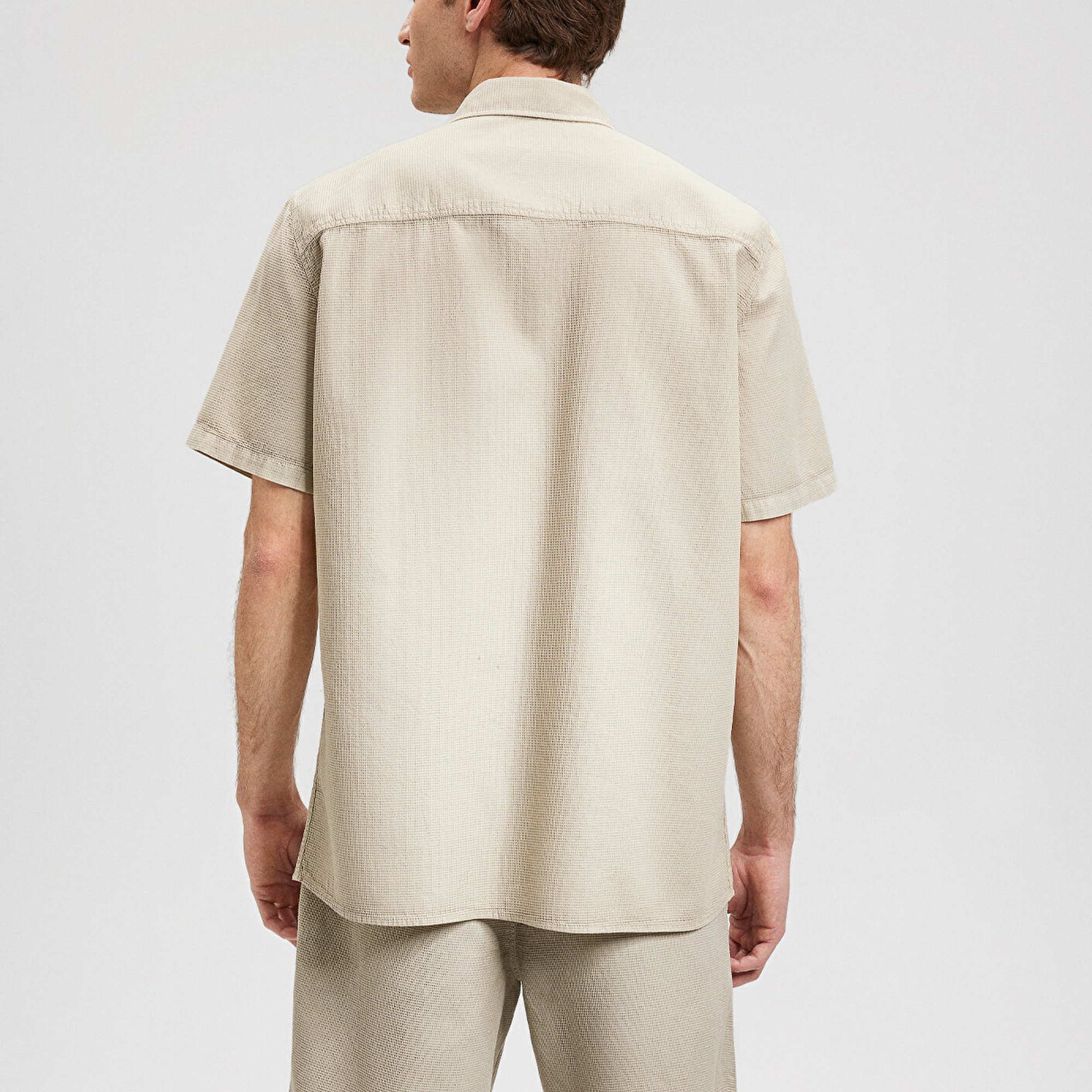 Mavi Kahverengi Gömlek Regular Fit / Normal Kesim 0210839-70322