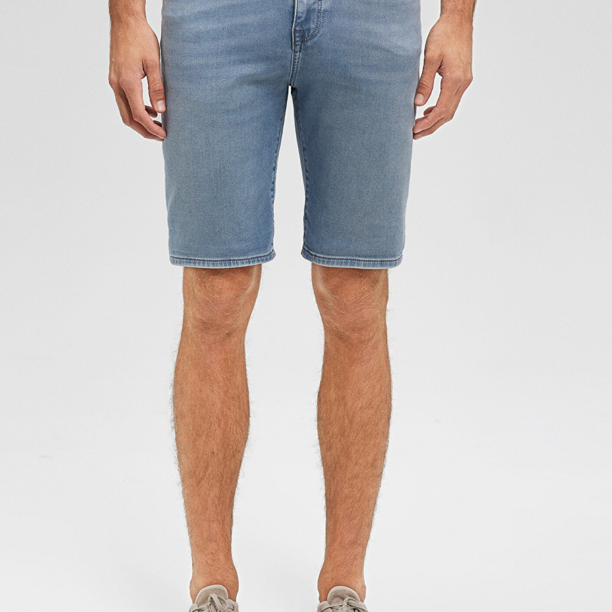 Mavi Brian Sporty Puslu Açık Mavi Jean Şort 0418487659