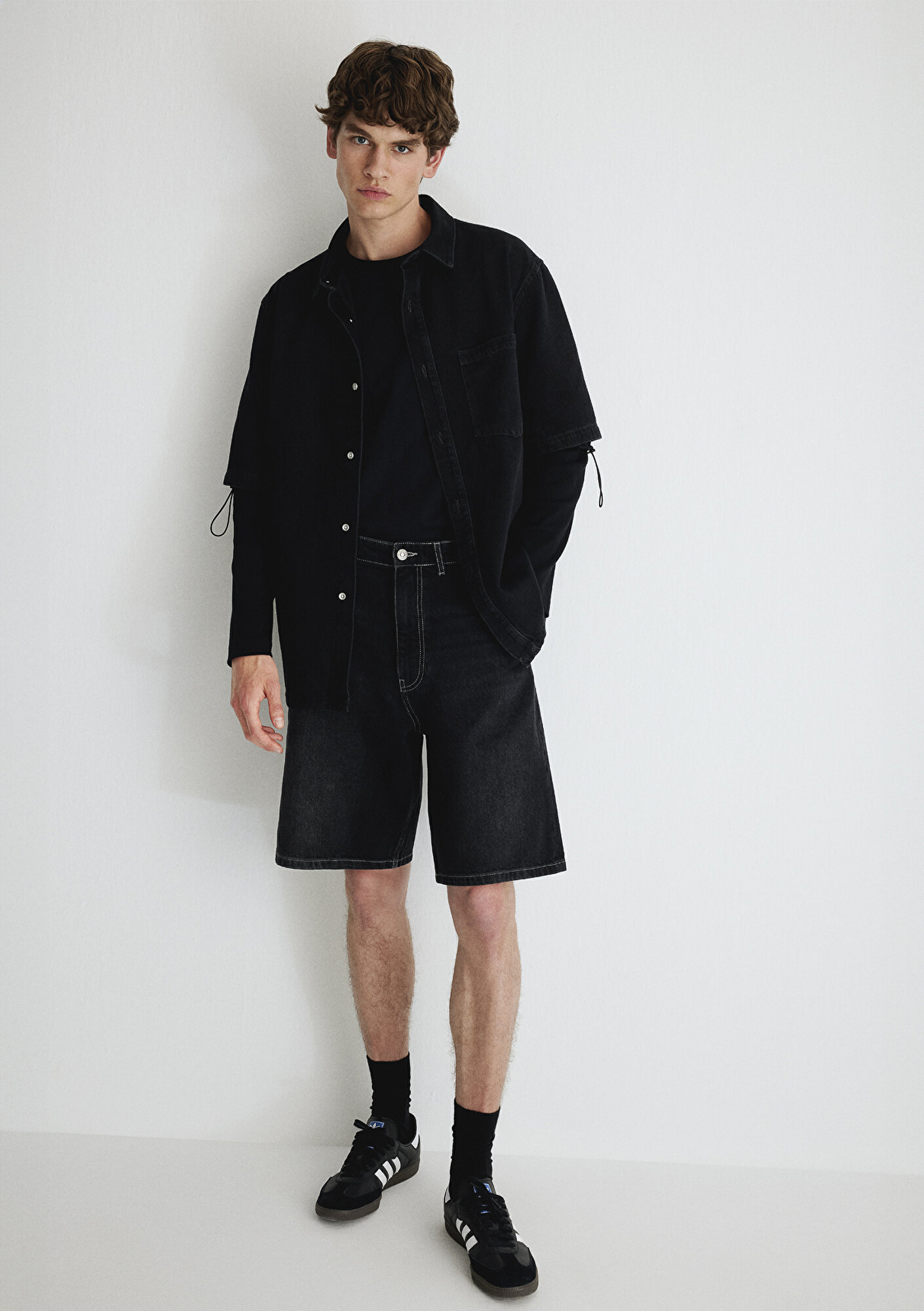  Mavi Bonn MV91 Street Duman Gri Jean Şort 0410719-87172