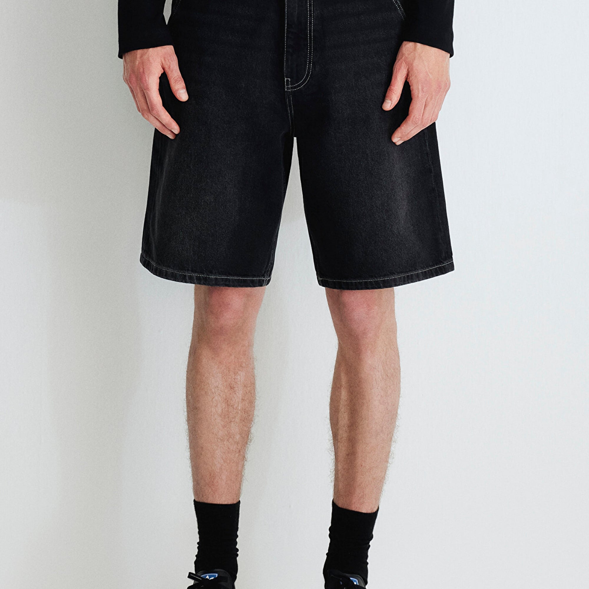 Mavi Bonn MV91 Street Duman Gri Jean Şort 0410719-87172