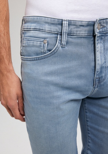  Mavi Brian Sporty Puslu Açık Mavi Jean Şort 0418487659