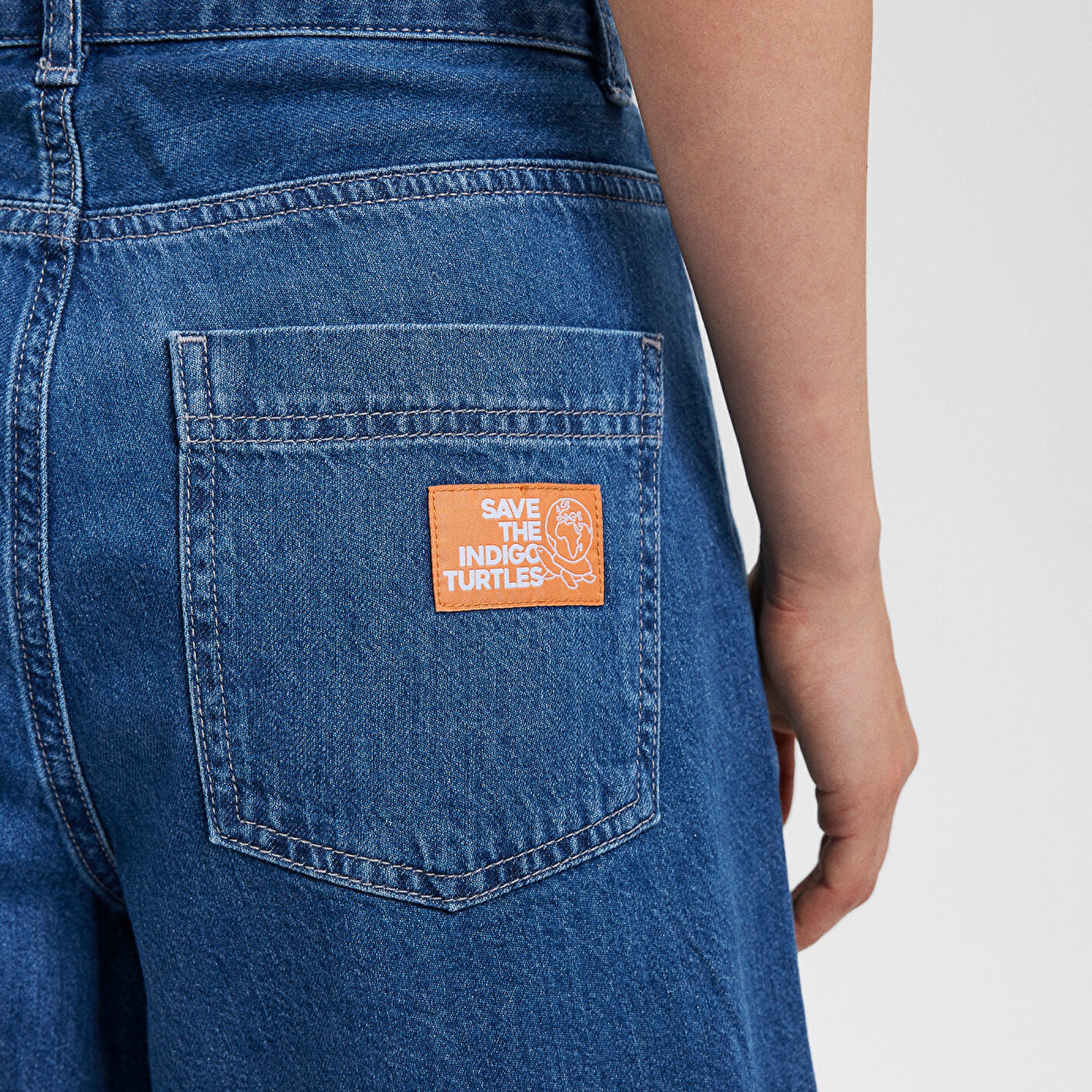 Mavi İndigo Turtles Lacivert Şort 2410001-18790