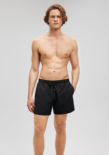  Mavi Siyah Deniz Şortu 0911510-900