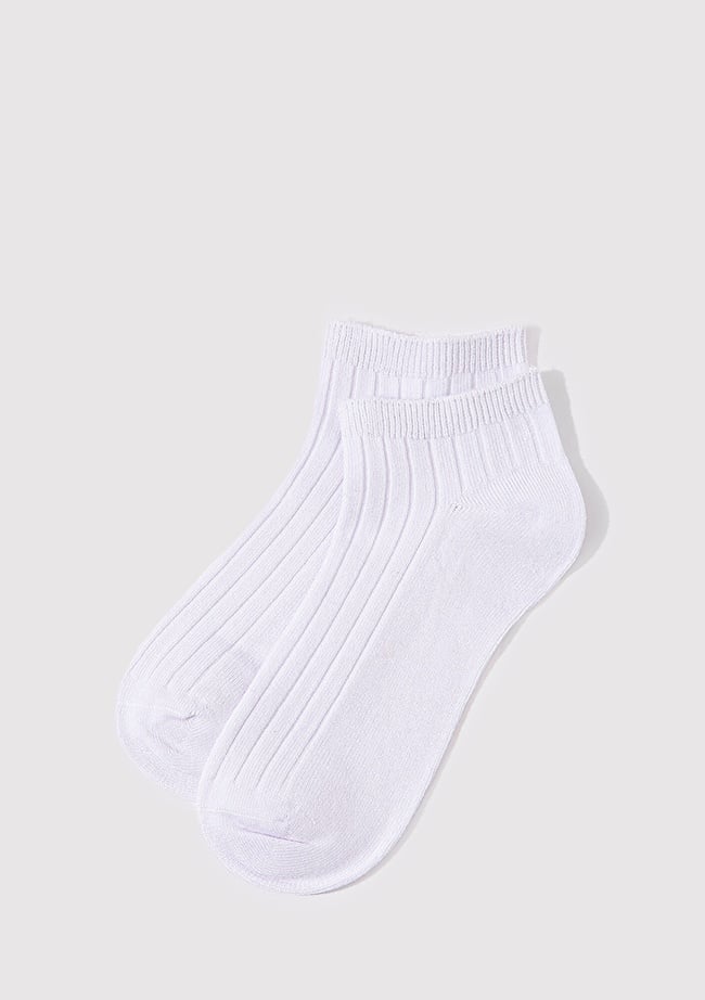  Mavi Beyaz Patik Çorap 1912894-620