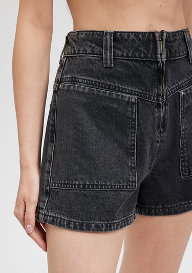  Mavi Bonita Antrasit Jean Şort 1410146-87823