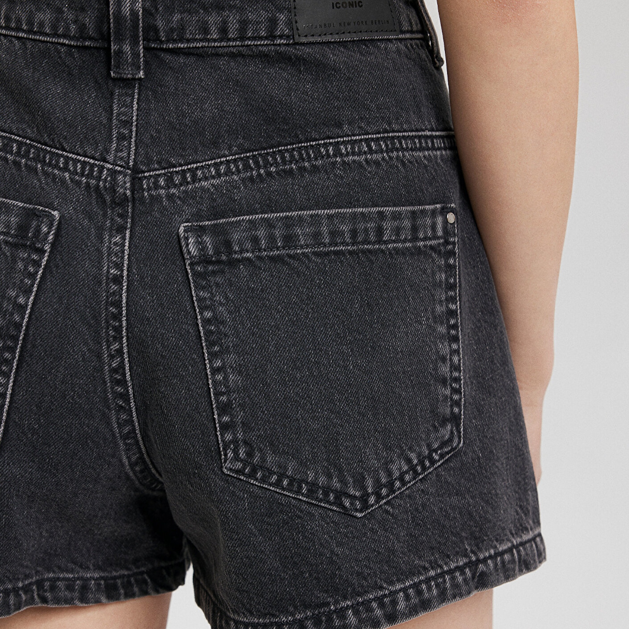 Mavi Bonita Antrasit Jean Şort 1410146-87823