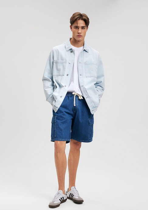  Mavi Bremen MV91 Street Koyu İndigo Jean Şort 0410680-87149