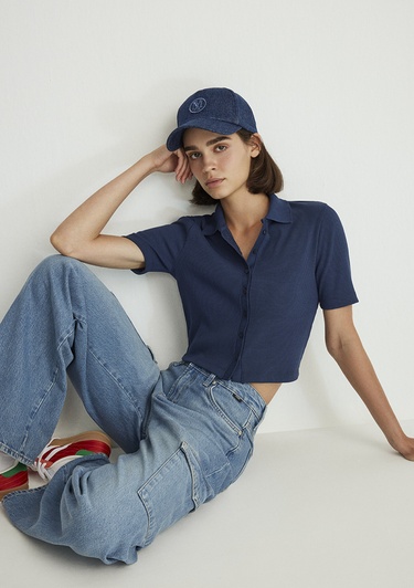  Mavi Carina Street Puslu Açık Mavi Jean Pantolon 1010764-87752