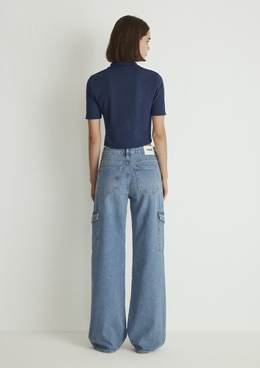  Mavi Carina Street Puslu Açık Mavi Jean Pantolon 1010764-87752