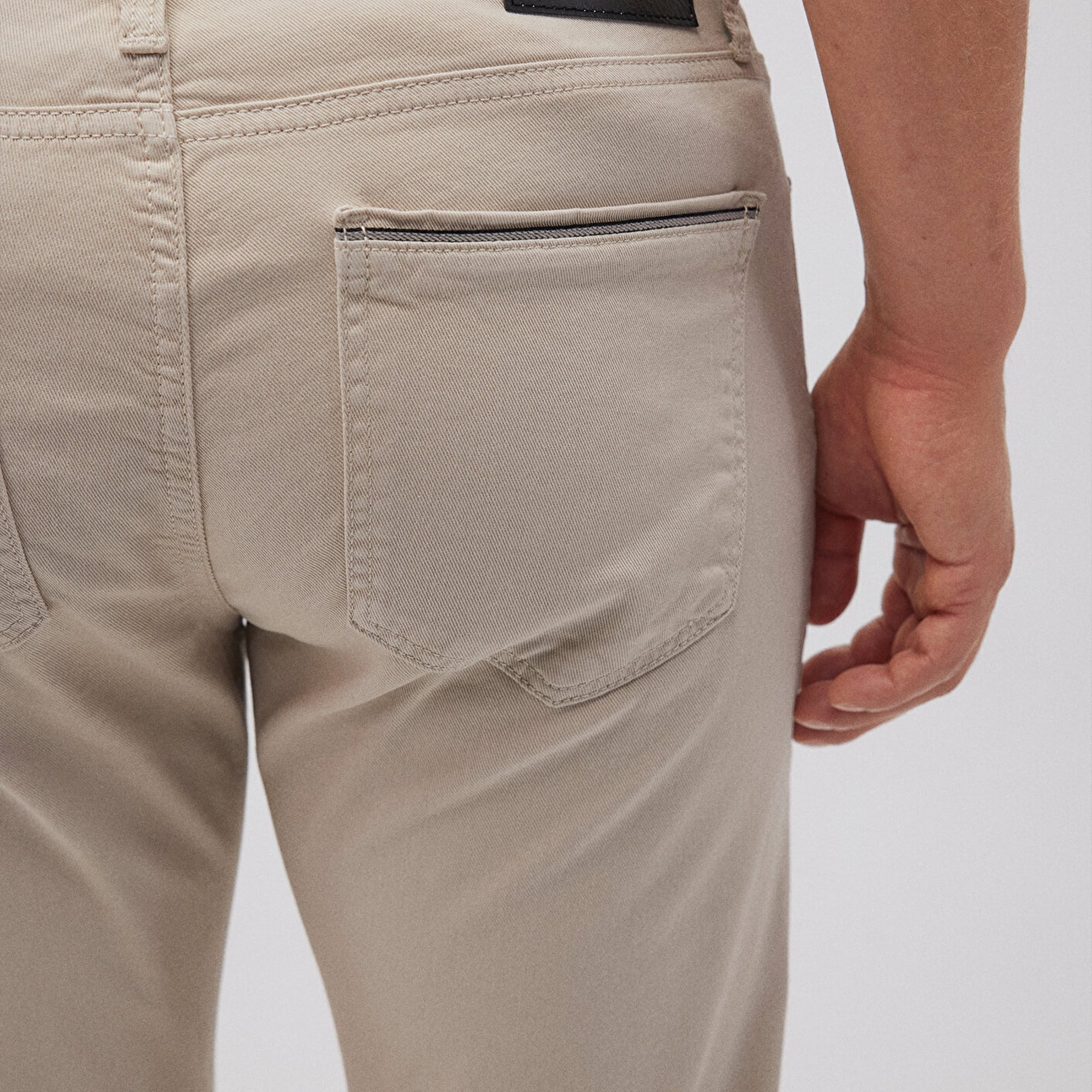 Mavi Jake Mavi Black Bej Gabardin Pantolon 0042288058