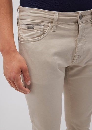  Mavi Jake Mavi Black Bej Gabardin Pantolon 0042288058