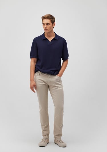  Mavi Jake Mavi Black Bej Gabardin Pantolon 0042288058