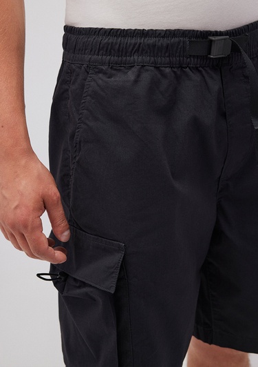  Mavi Antrasit Kargo Şort 0410220-70499