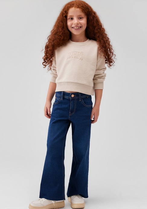  Mavi Lori 90lar Koyu Mavi Jean Pantolon 7010036-88225