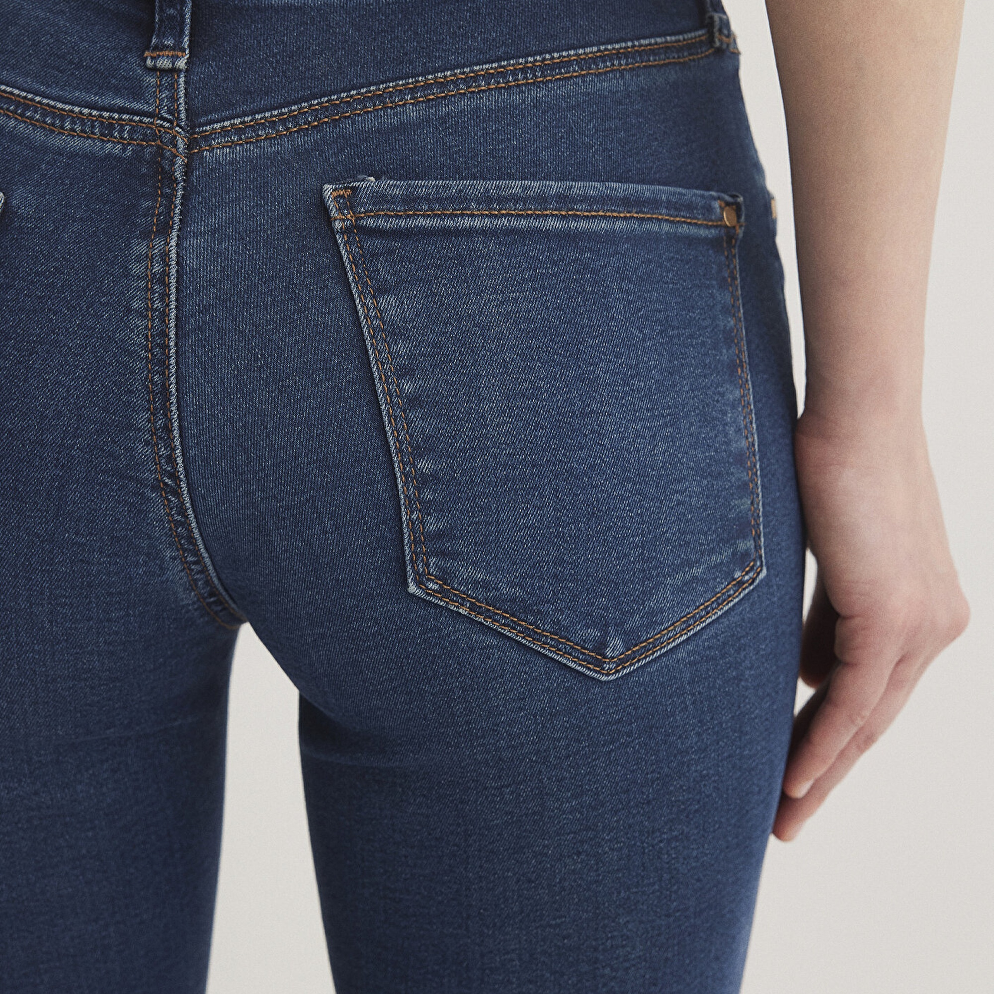 Mavi Mona Gold Klasik Vintage Koyu Mavi Jean Pantolon 1049787784