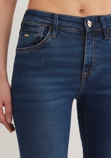  Mavi Mona Gold Klasik Vintage Koyu Mavi Jean Pantolon 1049787784