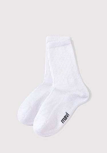  Mavi Beyaz Soket Çorap 1913302-620