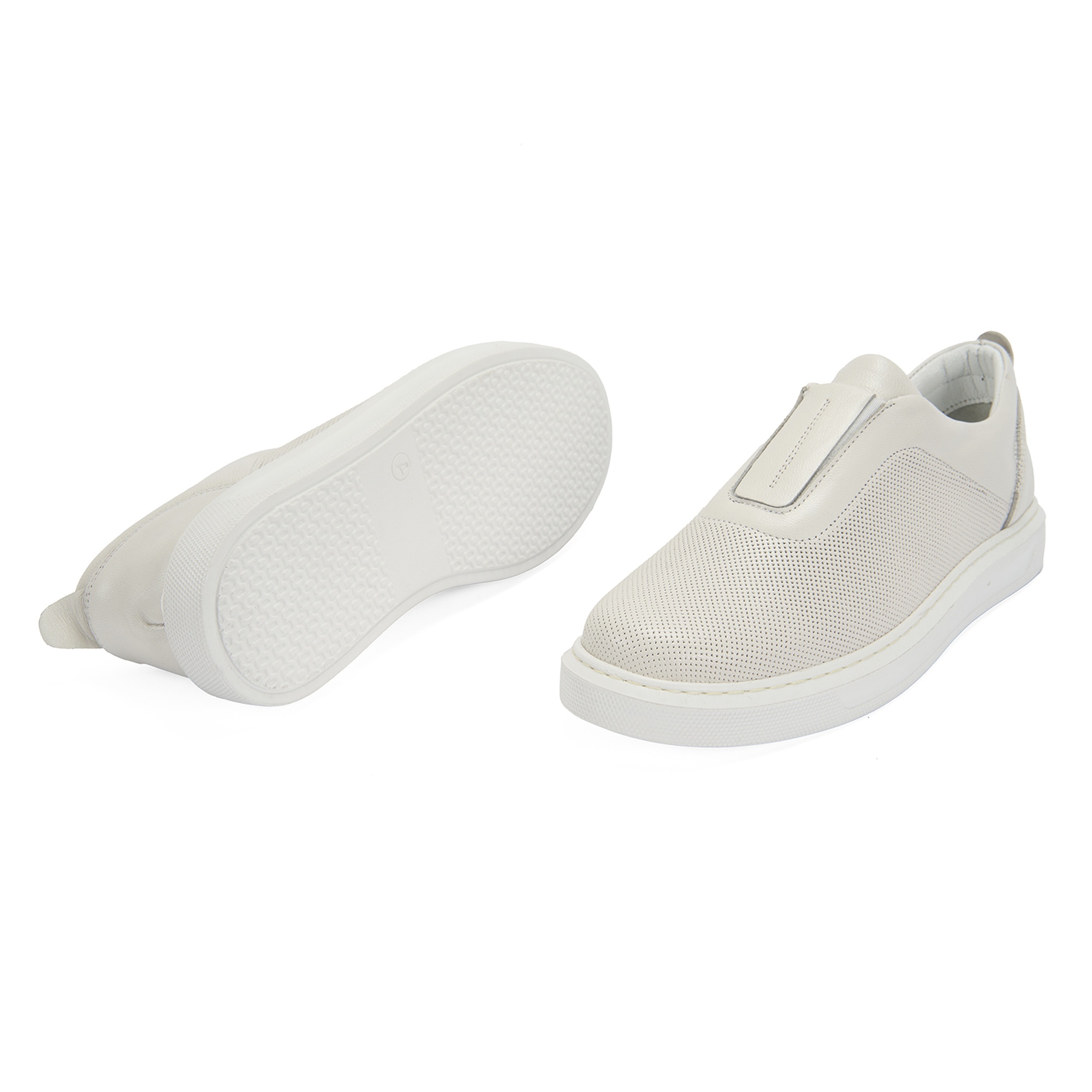 Kadın Beyaz Deri Günlük Ayakkabı