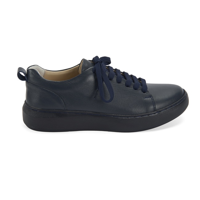  Kadın Lacivert Deri Spor Ayakkabı