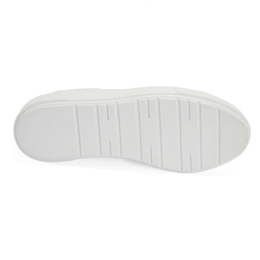  Kadın Beyaz Deri Günlük Ayakkabı