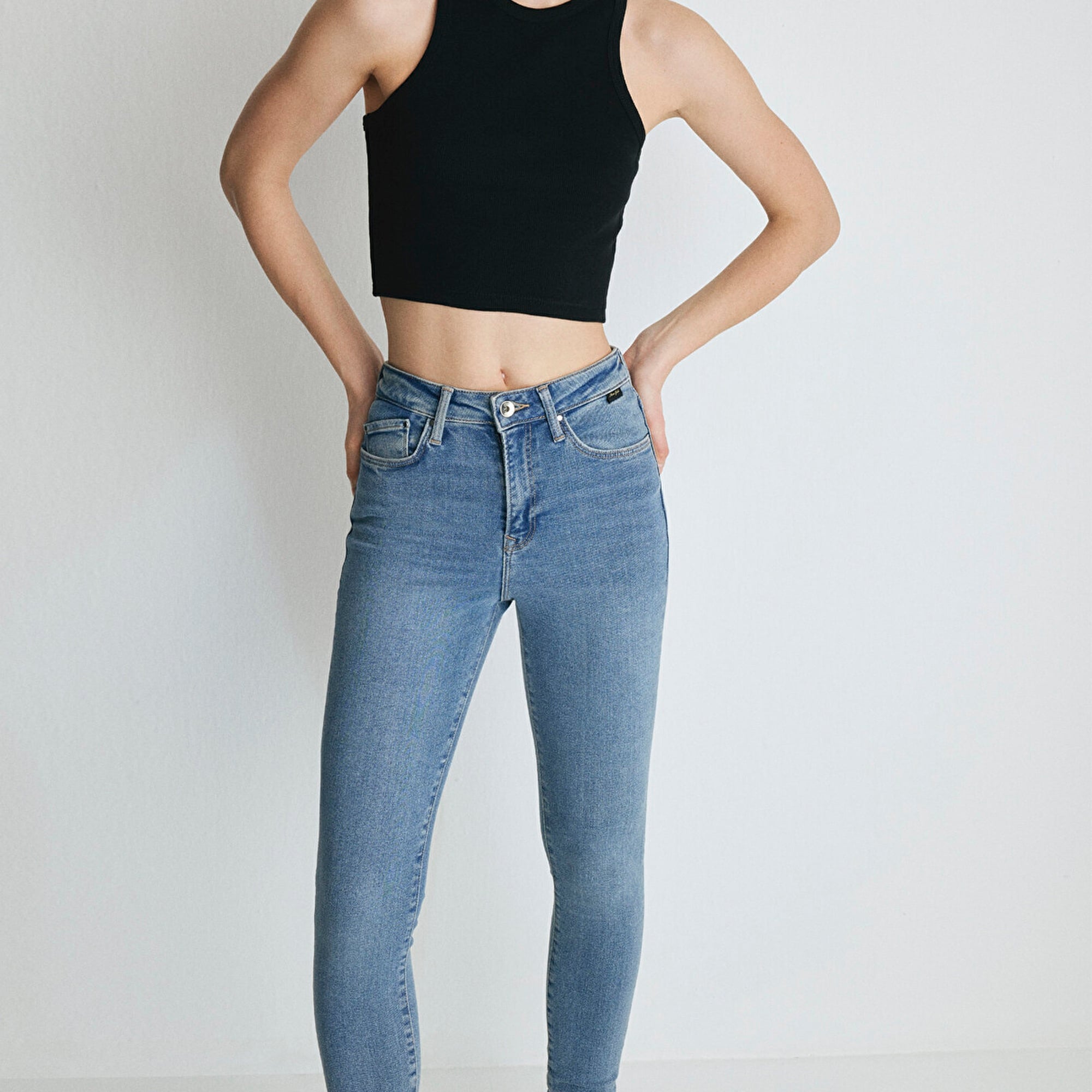 Mavi Serenay Gold Shape Vintage Indigo Mavisi Jean Pantolon 100980-82194