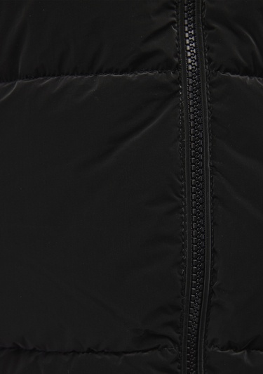  Mavi Kapüşonlu Siyah Şişme Mont 1110043-900