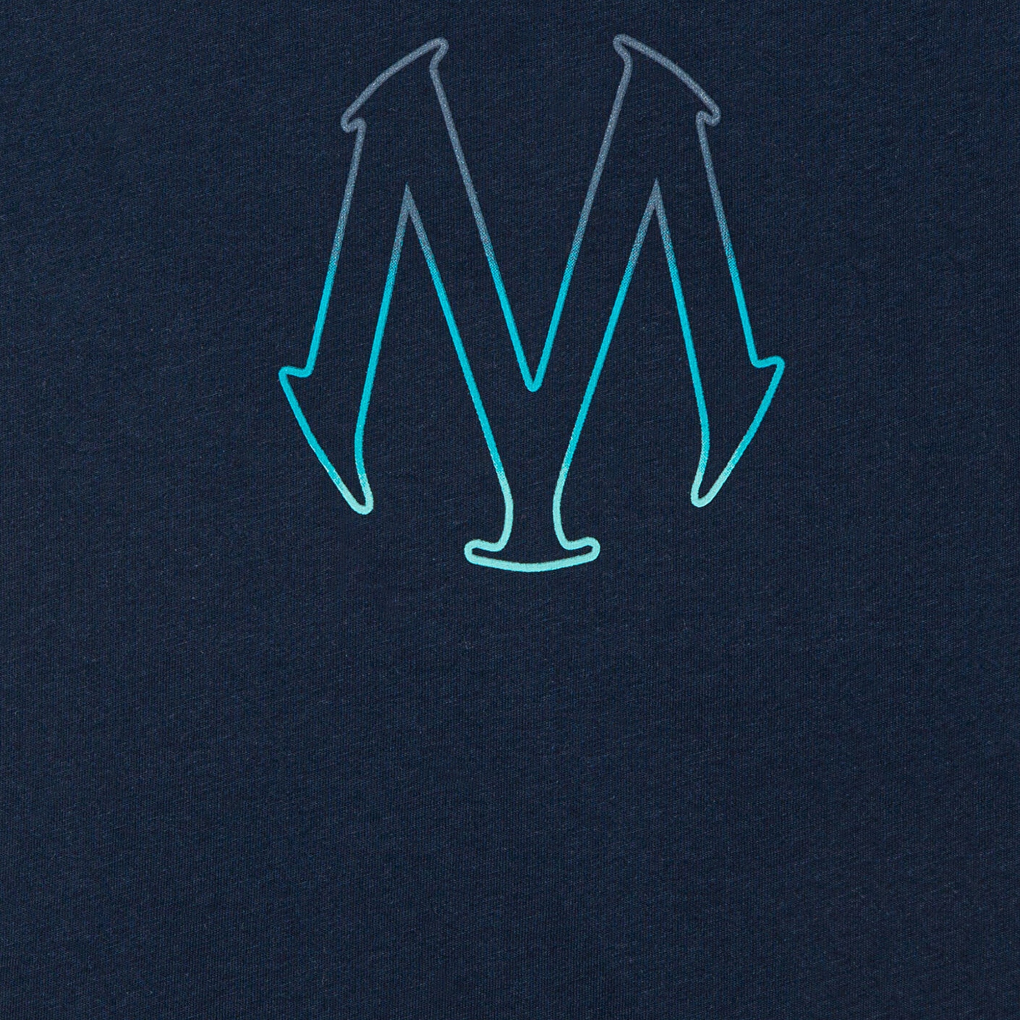 Mavi Mühür Logo Baskılı Lacivert Tişört Regular Fit / Normal Kesim 6610044-70490